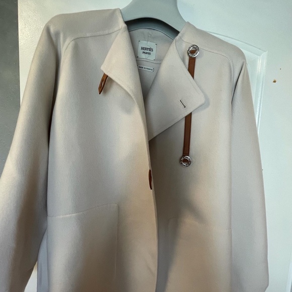 Hermès 2022 new cashmere overcoat with tag - Picture 4 of 8